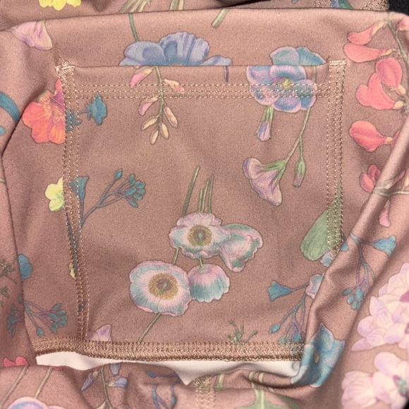 Fabletics Leggings PureLux Ultra High Waist Cropped Leggings Saguaro Floral XS - Picture 9 of 14